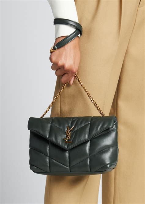 saint laurent loulou toy ysl puffer quilted lambskin crossbody bag|saint laurent loulou puffer bag.